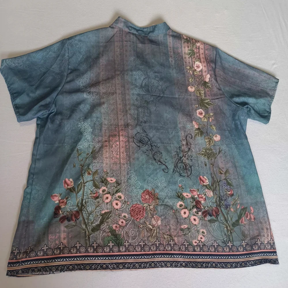 Matching Shirt Set- Women Sz M Men Sz XXL Floral Print